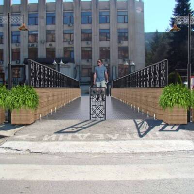 Идеен проект на пешеходен мост в гр. Провадия